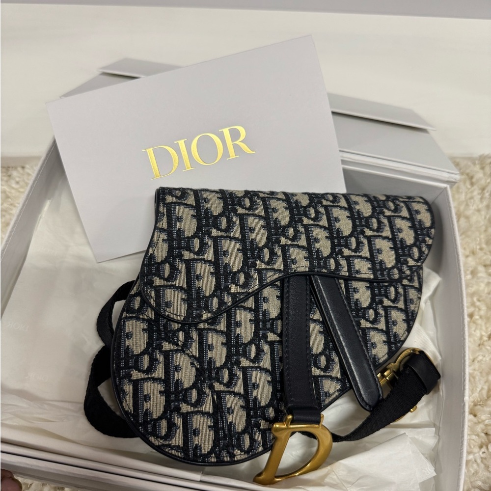 Dior Saddle Belt Pouch